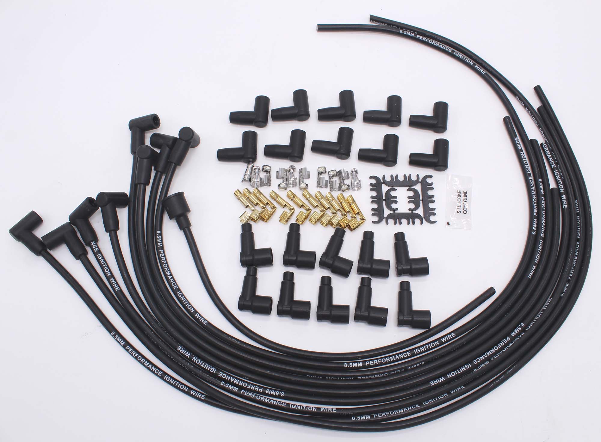 Spark Plug - Zestaw przewodów zapłonowych VA1715 4041K 8mm