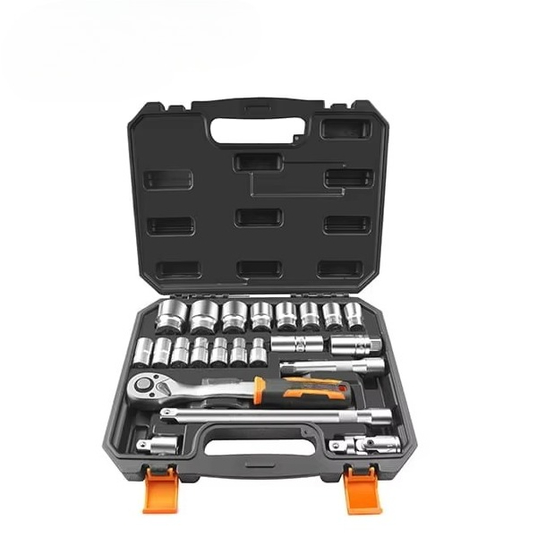 Socket Set - 155222 Przemysłowy, wytrzymały zestaw nasadek kluczy