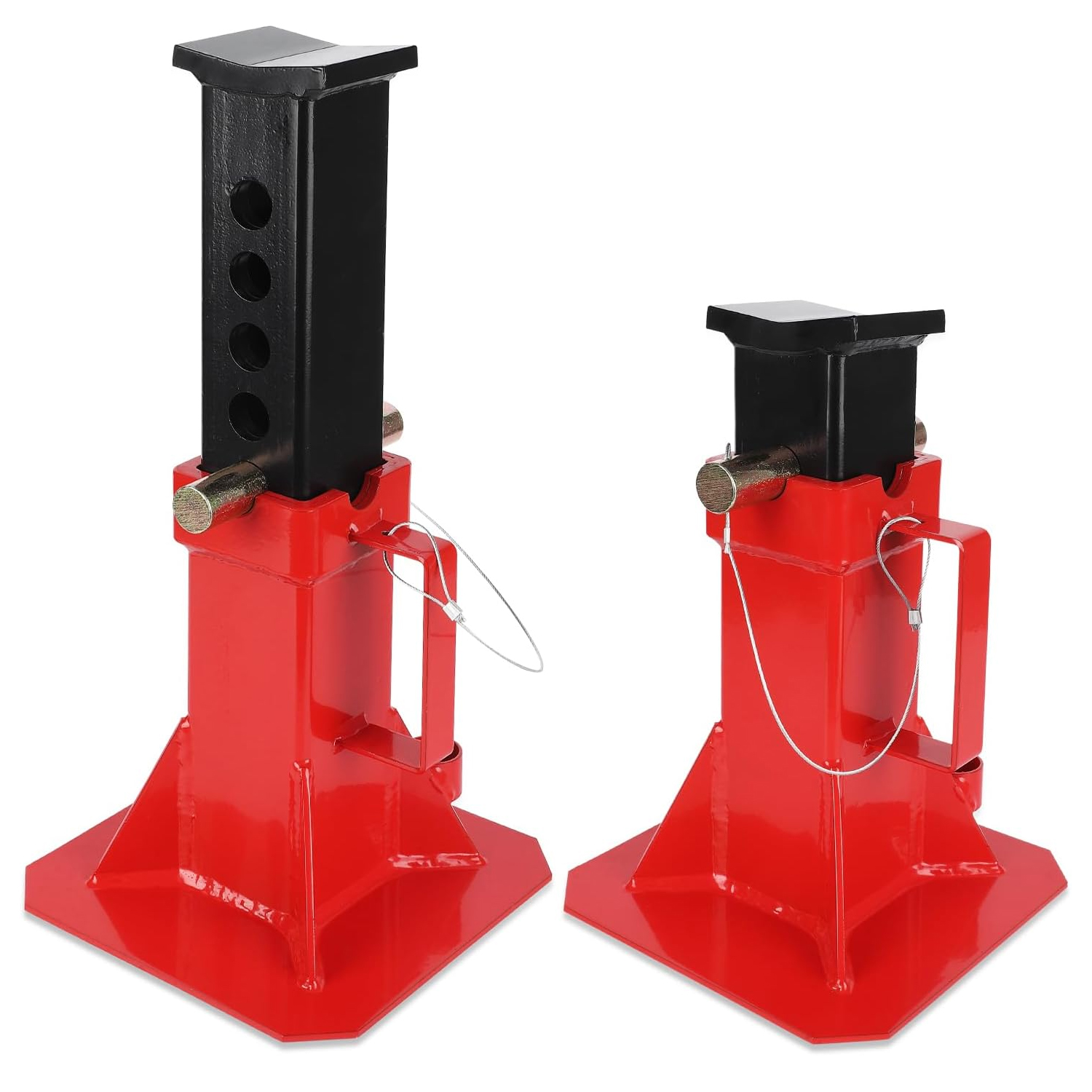 Car Jack - Podpórki samochodowe stalowe 12 ton, czerwone,