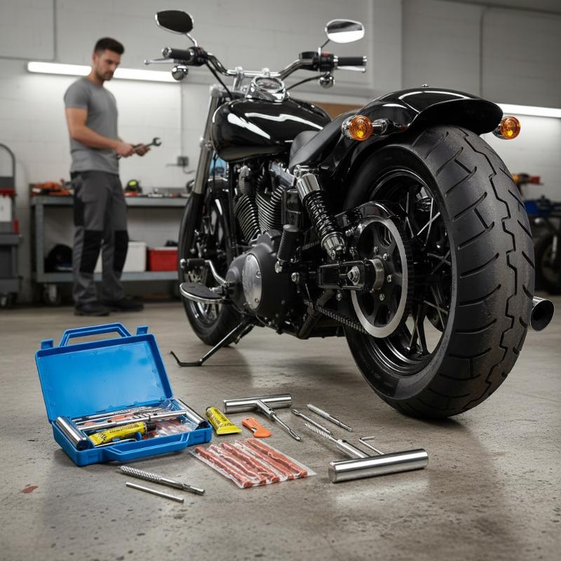 Car Repair Tools - Zestaw do naprawy opon samochodowych, wytrzymały
