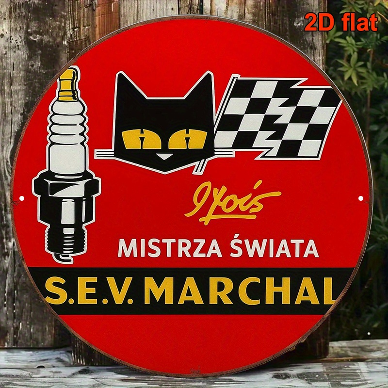 Spark Plug - 2D Płaski, 1 szt. S.E.V. Plakat