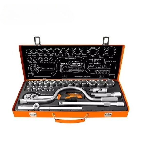 155424 24-częściowy zestaw klu – Socket Set recenzja i cena