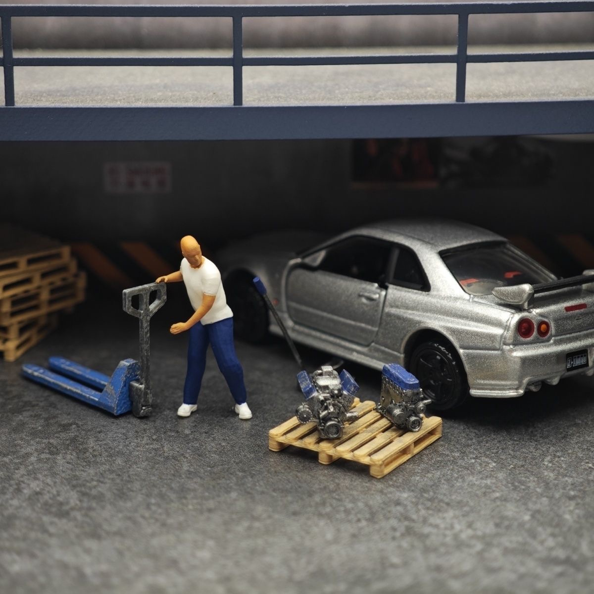 Dekoracje sceny warsztatu napr – Car Jack recenzja i cena