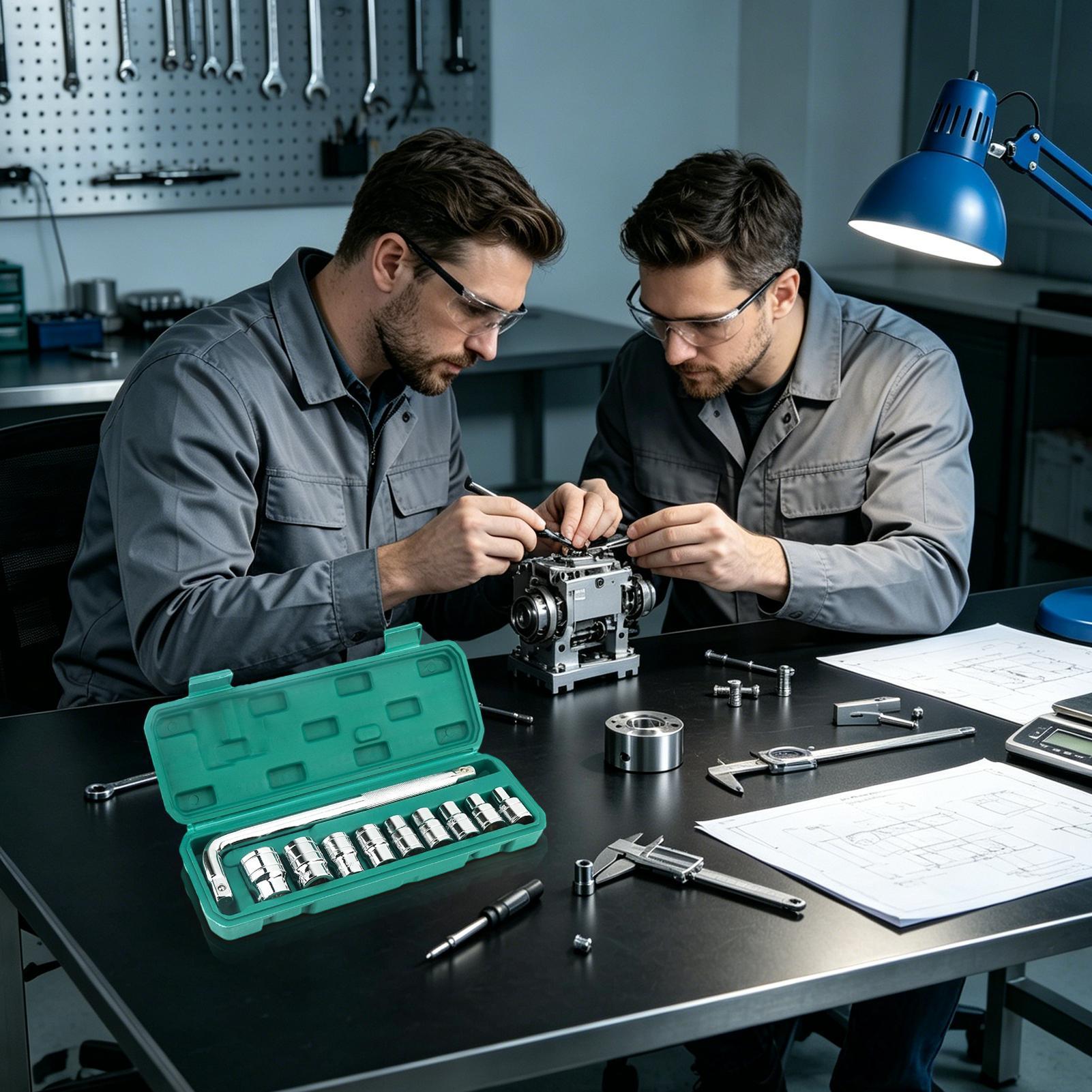 Zestaw kluczy nasadowych uniwe – Socket Set recenzja i cena