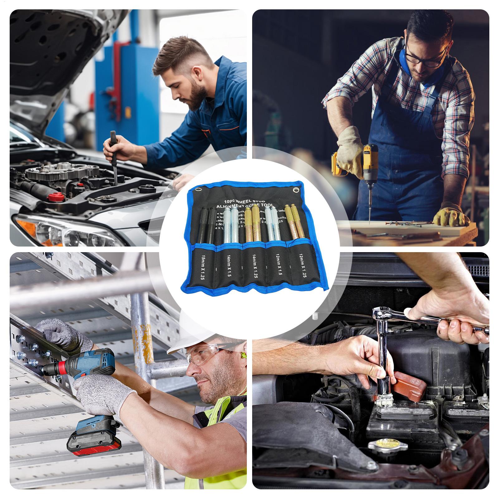 Zestaw 10 uniwersalnych, nierd – Automotive Tools recenzja i cena