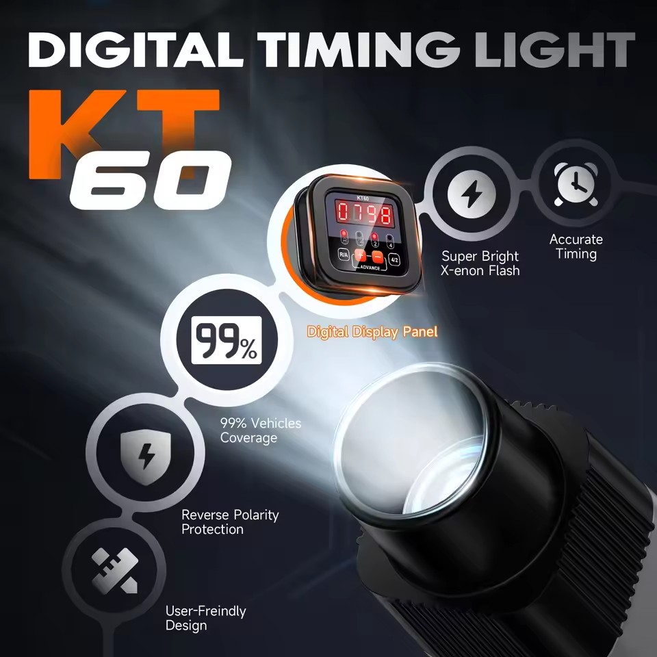 KZYEE KT60 Automatyczny Cyfrow – Timing Light Gun recenzja i cena