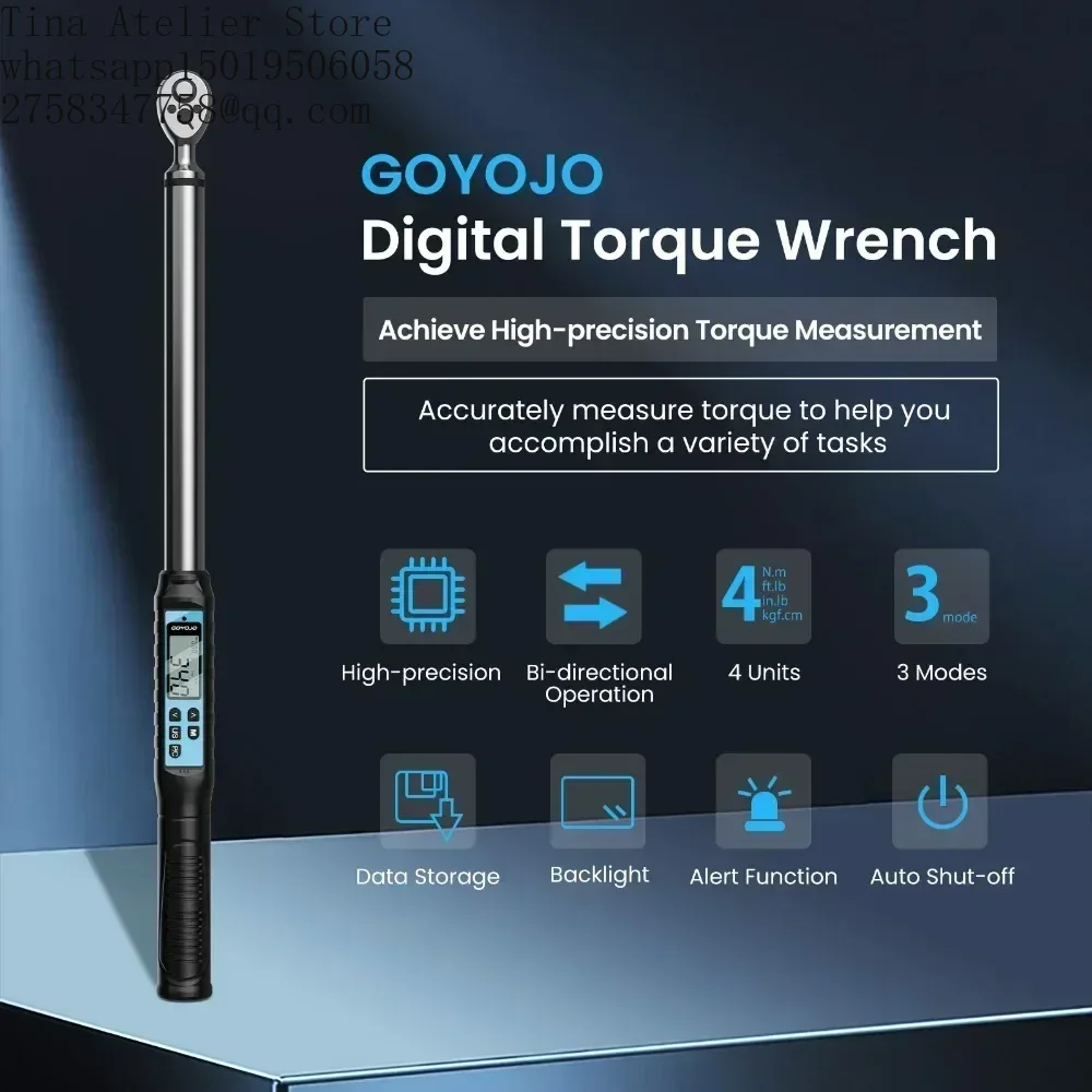 GOYOJO Profesjonalny Cyfrowy K – Torque Wrench recenzja i cena