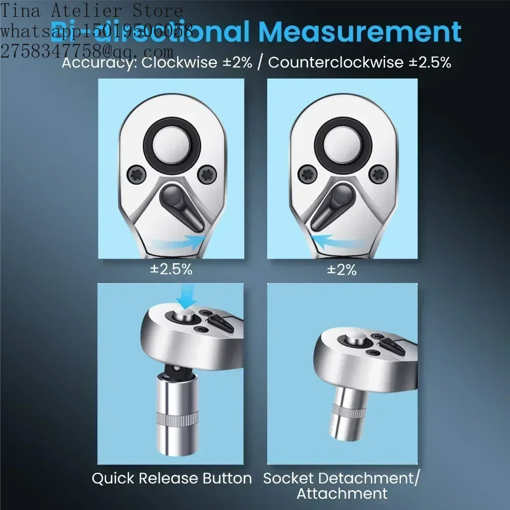 GOYOJO Profesjonalny Cyfrowy K – Torque Wrench recenzja i cena